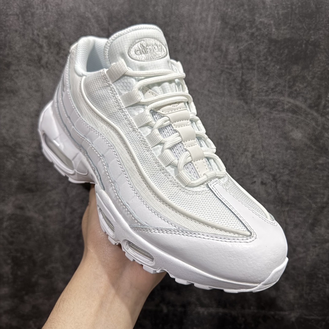 AirMax95潮流百搭气垫缓震慢跑鞋休闲防滑运动鞋CT1268-100原鞋一比一开发过验级别品质独家私