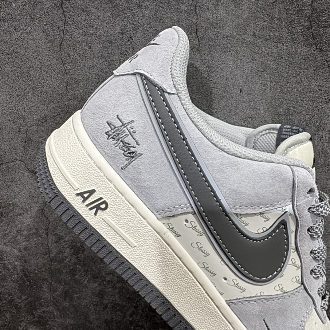 图片[7]-【公司级】Nk Air Force 1\’07 Low 斯图西联名-猪八灰勾 空军一号 低帮休闲板鞋 XZ3318-066rn#原楦头原纸板 原装鞋盒 定制五金配件 内置全掌气垫 原厂鞋底 r 尺码：36 36.5 37.5 38 38.5 39 40 40.5 41 42 42.5 43 44 44.5 45  编码：HXS310320-莆田鞋批发中心