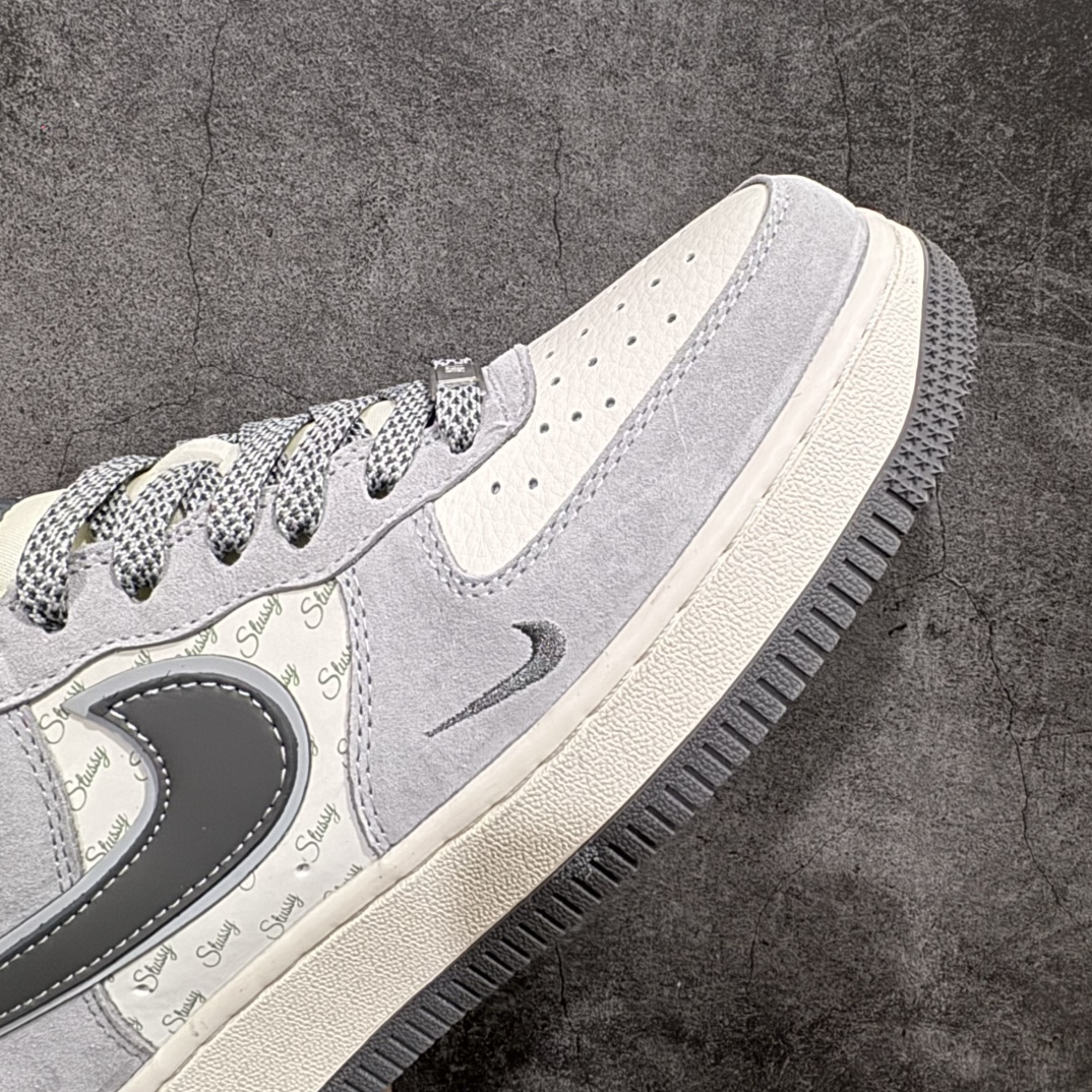 图片[6]-【公司级】Nk Air Force 1\’07 Low 斯图西联名-猪八灰勾 空军一号 低帮休闲板鞋 XZ3318-066rn#原楦头原纸板 原装鞋盒 定制五金配件 内置全掌气垫 原厂鞋底 r 尺码：36 36.5 37.5 38 38.5 39 40 40.5 41 42 42.5 43 44 44.5 45  编码：HXS310320-莆田鞋批发中心