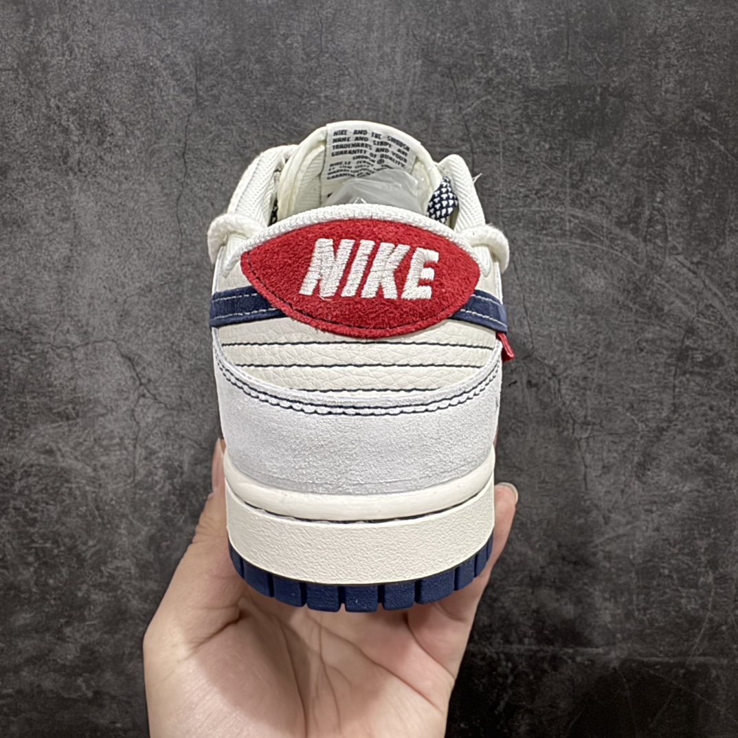 图片[4]-【定制版】Nk SB Dunk Low 北面 x Sup系列 绑带米黄藏蓝勾 周年高端定制 低帮休闲板鞋 YX5066-232rn#定制鞋盒 大厂纯原品质出货 超高清洁度 皮料切割干净无任何毛边 细节完美 r 尺码：36 36.5 37.5 38 38.5 39 40 40.5 41 42 42.5 43 44 44.5 45  编码：HXS340360-莆田鞋批发中心