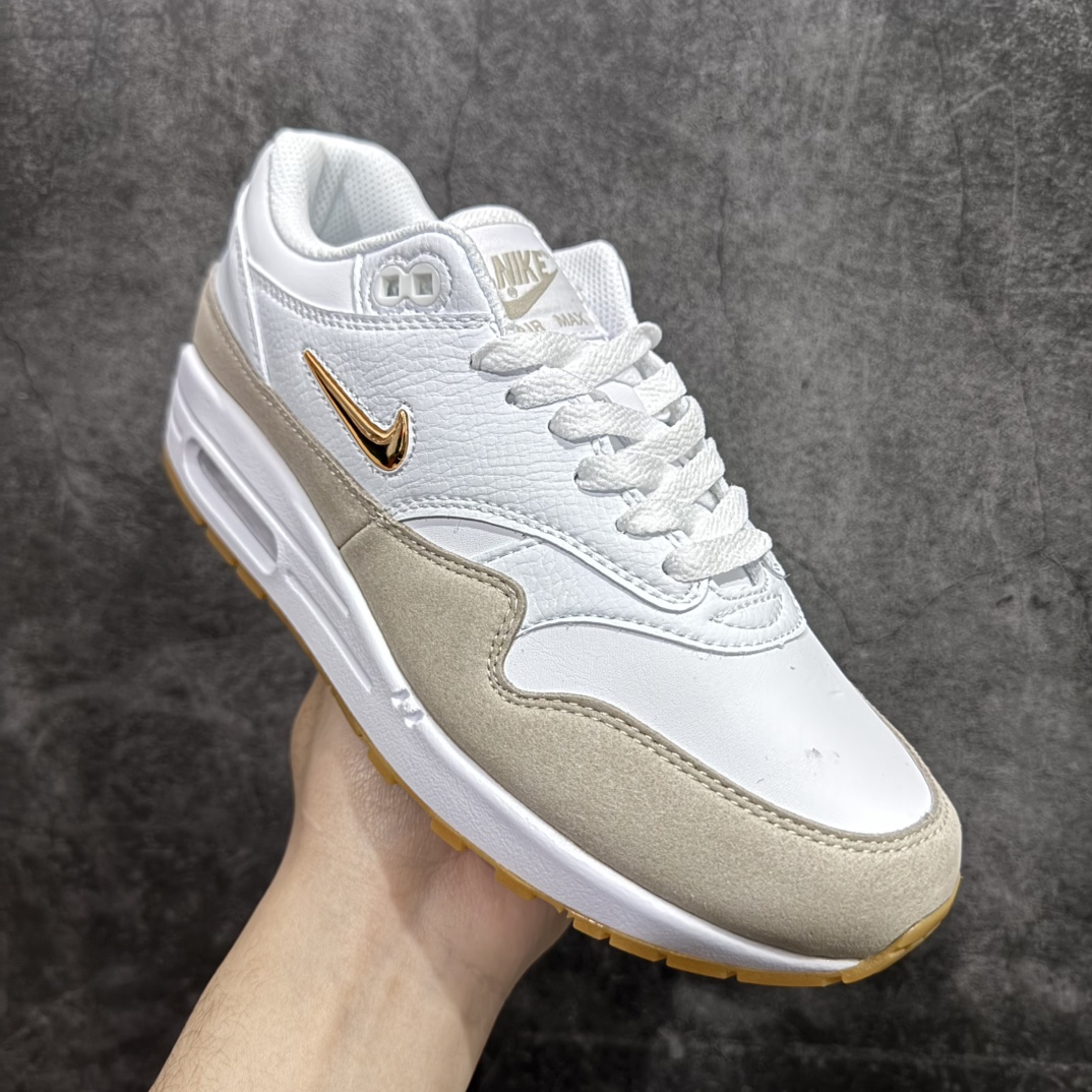 图片[3]-【公司级】Nike Air Max 1 白棕水晶钩n复古休闲跑步鞋 官方同步上架n真标原盒 原底原面 正确版型原版开发 精准细节 市面最高版本 官方货号：AA0512 100n码数：36 36.5 37.5 38 38.5 39 40 40.5 41 42 42.5 43 44 45 46 46.5 47 编码：LDS280300-莆田鞋批发中心