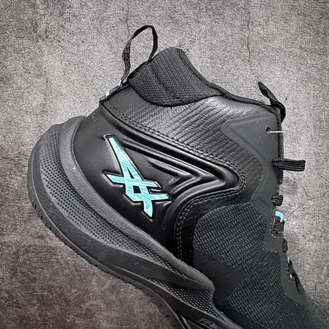 图片[7]-【K版】Asics Nova Surge 3 亚瑟士中帮实战篮球鞋 织物网眼鞋面 下层密布透气孔 热熔材料对鞋头进行加固 共计7组鞋带孔 前4对鞋带孔添加TU材质加固 系紧鞋带后更加贴合双脚 减少对于脚背的压迫感 鞋舌处采用皮革材质 内高外低的鞋帮设计 内侧提升支撑性 外侧提升灵活性 后跟跟腱位置和粉色织物位置采用独立泡棉 更加贴合双脚 内侧鞋领处大面积皮革材质 支撑包裹性相当不错 尺码：36-46（半）-选品中心