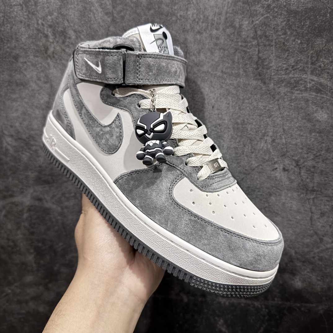 图片[3]-【定制版】Nk Air Force 1\’07 Mid 漫威主题 黑豹 空军一号3M反光中帮休闲板鞋 CW2288-668n#定制皮料 原楦原纸板 纯正空军版型 内置全掌气垫 尺码：36 36.5 37.5 38 38.5 39 40 40.5 41 42 42.5 43 44 44.5 45 编码：HXS310320-莆田鞋批发中心