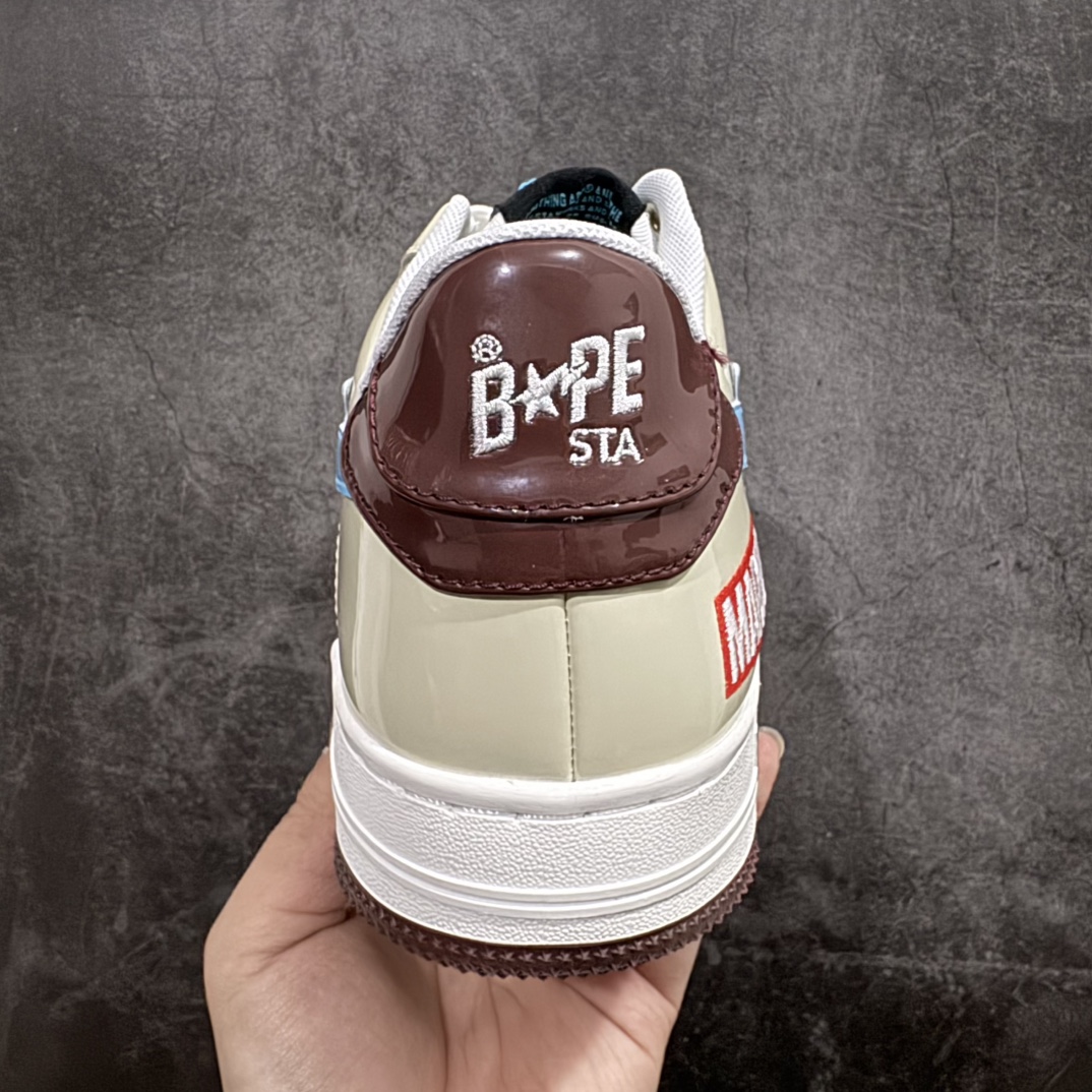 图片[4]-【纯原Y版】A BATHING APE STA  经典潮流 时尚板鞋 男女同款BAPE STA 是 Bape 旗下的一款运动鞋系列。BAPE STA 于 2002 年推出，该鞋款融合了 Bape 的品牌元素和风格，具有较高的辨识度。有各种丰富的颜色选择，满足不同消费者的喜好。Bape 作为著名的潮流品牌，BAPE STA 也带有浓厚的潮流感，受到许多潮流人士和明星的喜爱。对街头潮流文化产生了一定的影响。它不仅是一款运动鞋，更是潮流文化的一种象征。 尺码:36 36.5 37.5 38 38.5 40 40.5 41 42 42.5 43 44 44.5 45 46 编码：DF350370-莆田鞋批发中心