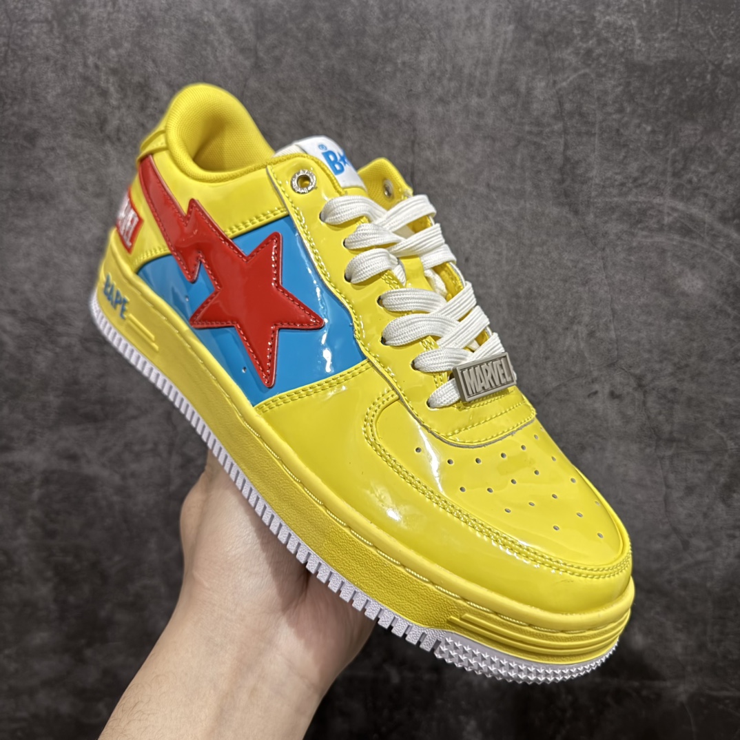 图片[3]-【纯原Y版】A BATHING APE STA  经典潮流 时尚板鞋 男女同款BAPE STA 是 Bape 旗下的一款运动鞋系列。BAPE STA 于 2002 年推出，该鞋款融合了 Bape 的品牌元素和风格，具有较高的辨识度。有各种丰富的颜色选择，满足不同消费者的喜好。Bape 作为著名的潮流品牌，BAPE STA 也带有浓厚的潮流感，受到许多潮流人士和明星的喜爱。对街头潮流文化产生了一定的影响。它不仅是一款运动鞋，更是潮流文化的一种象征。 尺码:36 36.5 37.5 38 38.5 40 40.5 41 42 42.5 43 44 44.5 45 46 编码：DF350370-莆田鞋批发中心