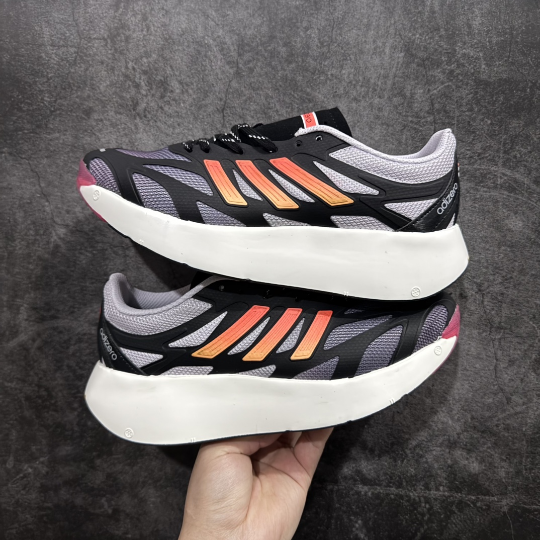 图片[4]-【公司级】Ad Adizero Aruku 阿迪全新缓震休闲跑鞋  全新款式搭载丰沛的 Swirlfoam 泡棉厚底，采用时下流行的厚底设定，虽然不像顶级竞速跑鞋那般极致，但也将日常舒适和时尚颜值平衡到位。  尺码：36 36.5 37 38 38.5 39 40 40.5 41 42 42.5 43 44 44.5 45-选品中心