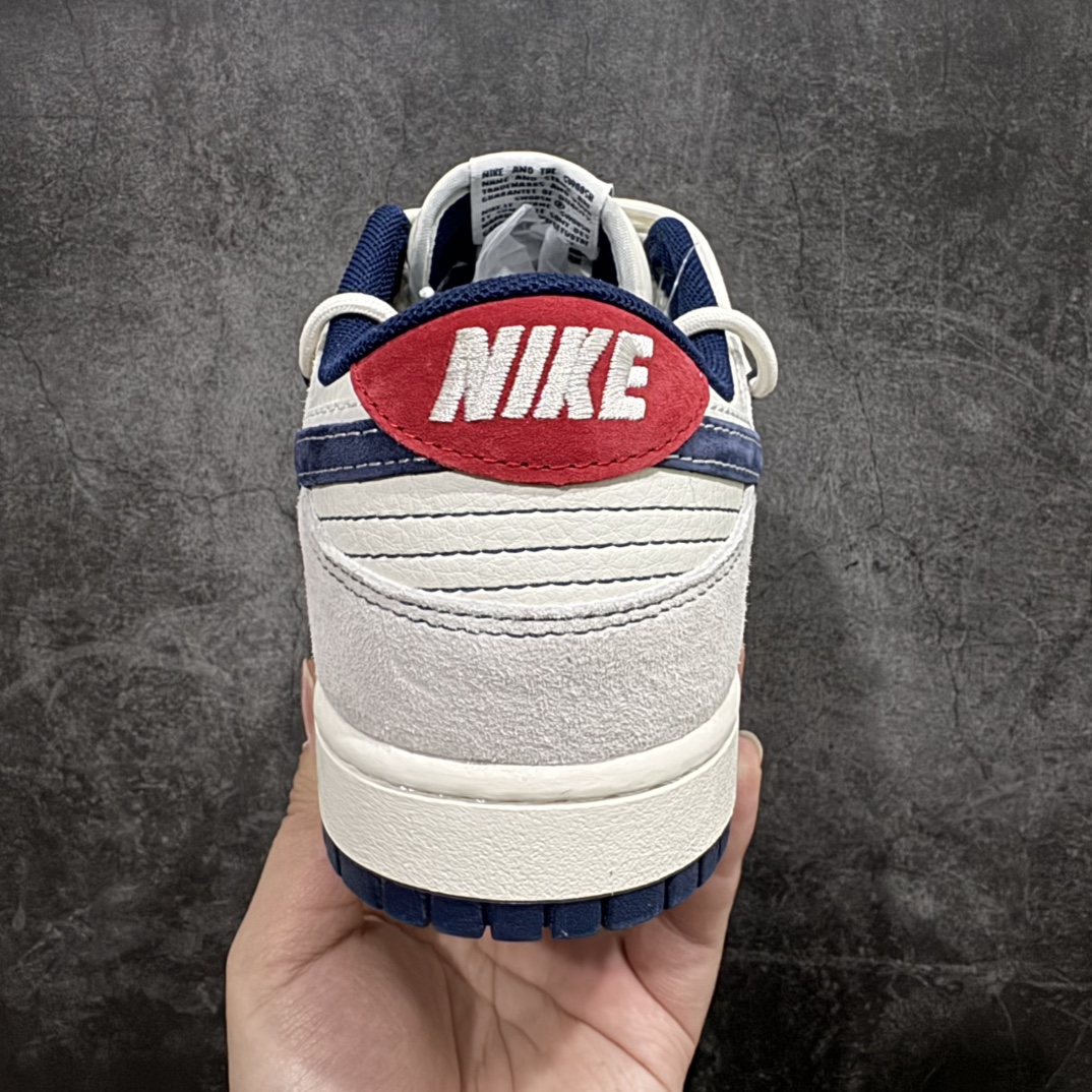 图片[4]-【定制版】Nk SB Dunk Low 斯图西联名-绑带灰白藏蓝勾 周年高端定制 低帮休闲板鞋 YX5066-240rn#定制鞋盒 大厂纯原品质出货 超高清洁度 皮料切割干净无任何毛边 细节完美 r 尺码：36 36.5 37.5 38 38.5 39 40 40.5 41 42 42.5 43 44 44.5 45 编码：HXS340360-莆田鞋批发中心