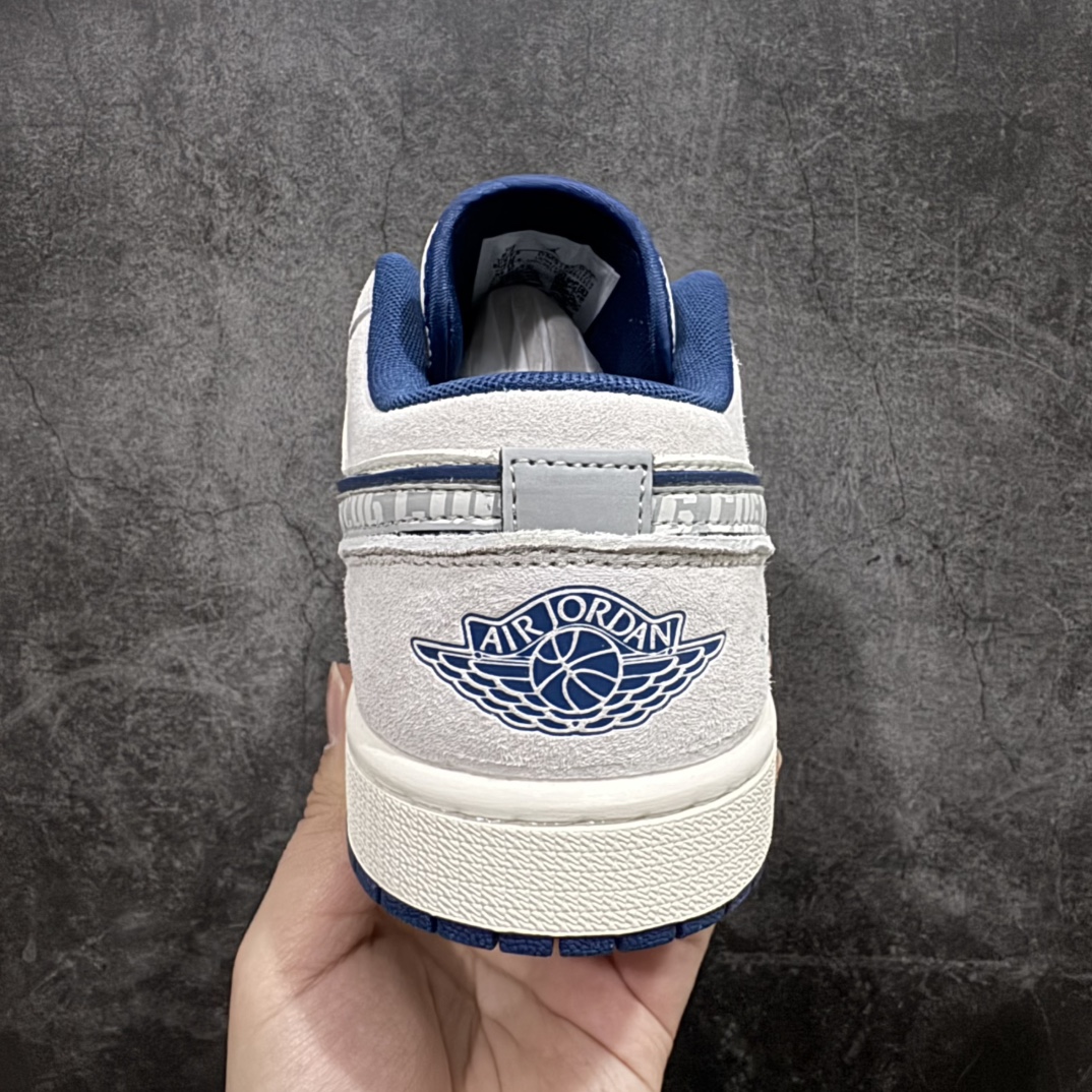 图片[4]-【定制版】Air Jordan 1 Low AJ1 乔一联名 高端定制 低帮复古休闲板鞋货号：DM9188-011n定制鞋盒 大厂纯原品质出货 超高清洁度 皮料切割干净无任何毛边 细节完美  尺码：36 36.5 37.5 38 38.5 39 40 40.5 41 42 42.5 43 44 44.5 45 编码：HXS340360-莆田鞋批发中心