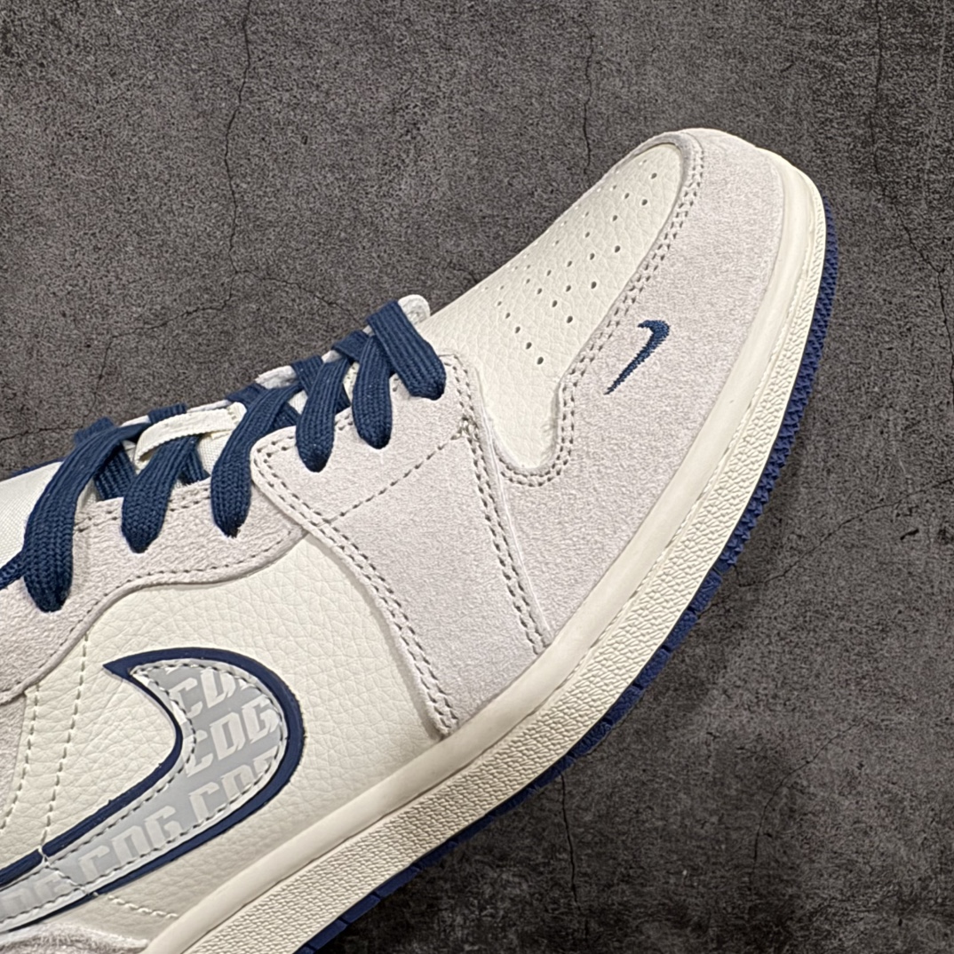 图片[6]-【定制版】Air Jordan 1 Low AJ1 乔一联名 高端定制 低帮复古休闲板鞋货号：DM9188-011n定制鞋盒 大厂纯原品质出货 超高清洁度 皮料切割干净无任何毛边 细节完美  尺码：36 36.5 37.5 38 38.5 39 40 40.5 41 42 42.5 43 44 44.5 45 编码：HXS340360-莆田鞋批发中心