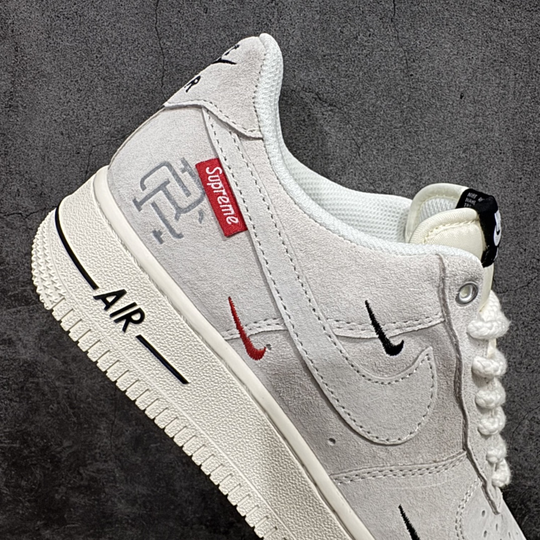 图片[7]-【公司级】海外限量发售！公司级NIke Air Force 1 \’07 Low “Supreme冠军联名–米白小三勾”空军一号 低帮 运动鞋 休闲鞋 折边针车 工艺难度大 原楦头原纸板 原装鞋盒 定制五金配件 内置全掌气垫 原厂鞋底货号：SJ6698-020 Size：36 36.5 37.5 38 38.5 39 40 40.5 41 42 42.5 43 44 44.5 45 编码：HXS310320-莆田鞋批发中心