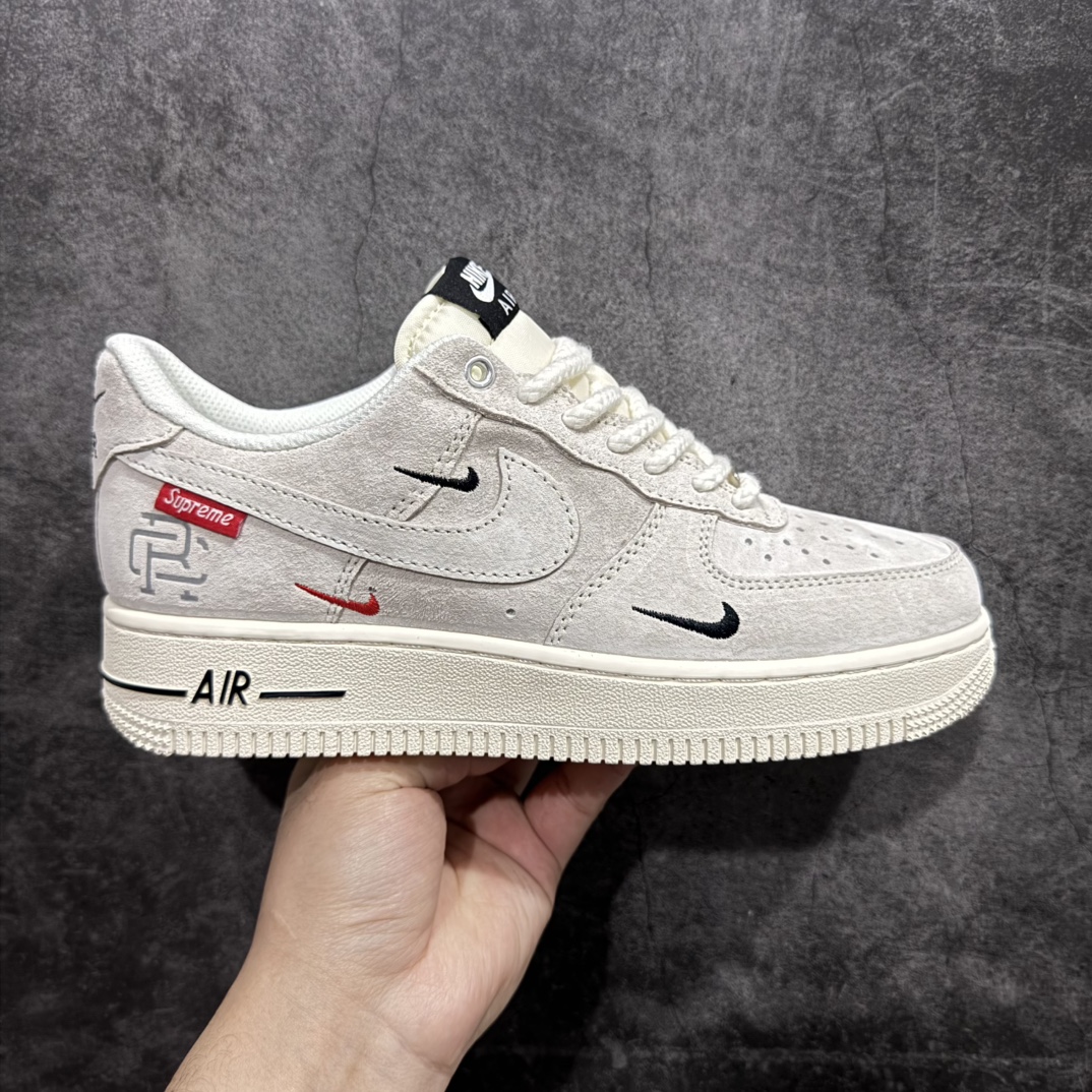 【公司级】海外限量发售！公司级NIke Air Force 1 \’07 Low “Supreme冠军联名–米白小三勾”空军一号 低帮 运动鞋 休闲鞋 折边针车 工艺难度大 原楦头原纸板 原装鞋盒 定制五金配件 内置全掌气垫 原厂鞋底货号：SJ6698-020 Size：36 36.5 37.5 38 38.5 39 40 40.5 41 42 42.5 43 44 44.5 45 编码：HXS310320-莆田鞋批发中心