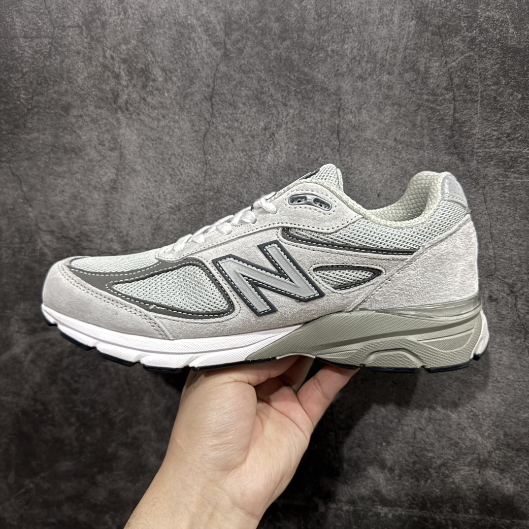 图片[2]-【K版纯原】New Balance in USA NB990V4 美产血统复古运动跑步鞋 元祖灰 M990GL4nn原厂紫光防伪标 独家4层组合大底全新模具开发真半码 区分市面共模描漆货采用质感上乘的麂皮结合透气网料制作中底缓震上ENCAP 确保足部舒适度 区别市场通货 尺码：36 37 37.5 38 38.5 39.5 40 40.5 41.5 42 42.5 43 44 45 编码：HXS270300-莆田鞋批发中心