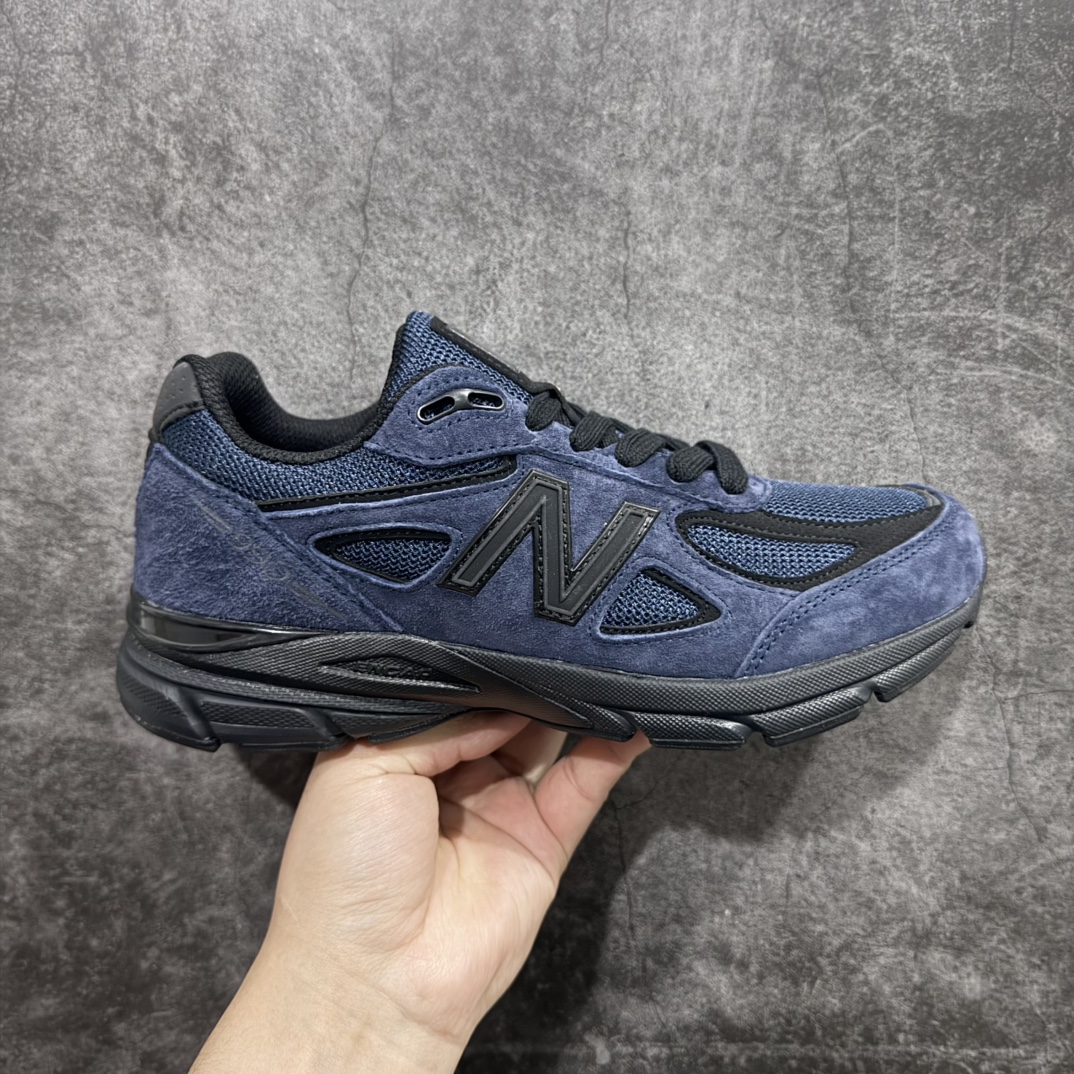 【K版纯原】New Balance in USA NB990V4 美产血统复古运动跑步鞋 元祖灰 M990JJ4nn原厂紫光防伪标 独家4层组合大底全新模具开发真半码 区分市面共模描漆货采用质感上乘的麂皮结合透气网料制作中底缓震上ENCAP 确保足部舒适度 区别市场通货 尺码：36 37 37.5 38 38.5 39.5 40 40.5 41.5 42 42.5 43 44 45 编码：HXS270300-莆田鞋批发中心