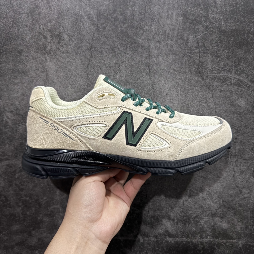 【K版纯原】New Balance in USA NB990V4 美产血统复古运动跑步鞋 元祖灰 U990GB4nn原厂紫光防伪标 独家4层组合大底全新模具开发真半码 区分市面共模描漆货采用质感上乘的麂皮结合透气网料制作中底缓震上ENCAP 确保足部舒适度 区别市场通货 尺码：36 37 37.5 38 38.5 39.5 40 40.5 41.5 42 42.5 43 44 45 编码：HXS270300-莆田鞋批发中心