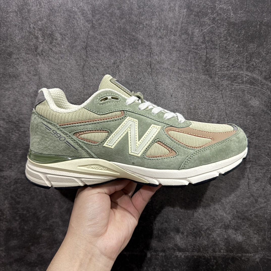 【K版纯原】New Balance in USA NB990V4 美产血统复古运动跑步鞋 元祖灰 U990GT4nn原厂紫光防伪标 独家4层组合大底全新模具开发真半码 区分市面共模描漆货采用质感上乘的麂皮结合透气网料制作中底缓震上ENCAP 确保足部舒适度 区别市场通货 尺码：36 37 37.5 38 38.5 39.5 40 40.5 41.5 42 42.5 43 44 45 编码：HXS270300-莆田鞋批发中心