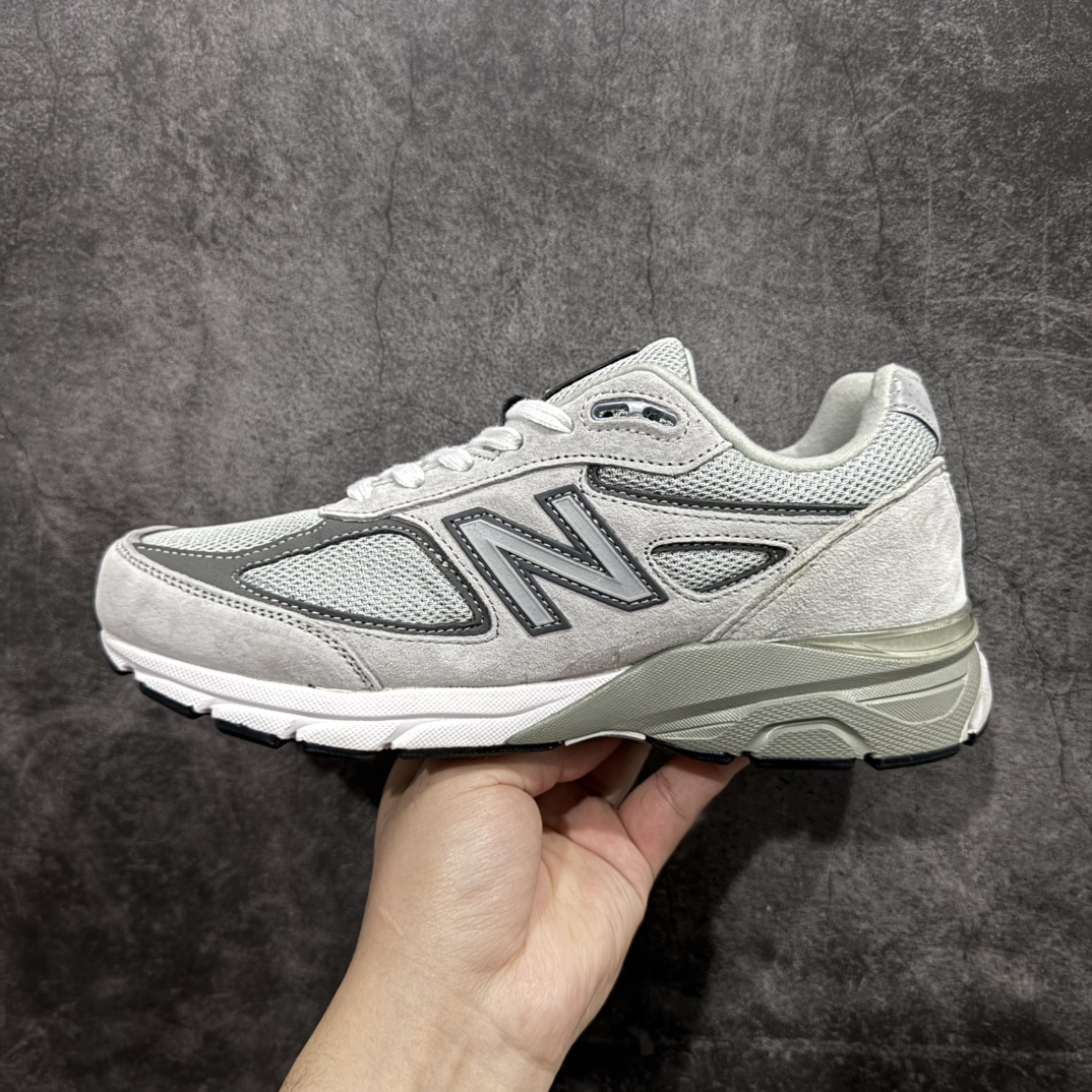 图片[2]-【K版纯原】New Balance in USA NB990V4 美产血统复古运动跑步鞋 元祖灰 M990VS4nn原厂紫光防伪标 独家4层组合大底全新模具开发真半码 区分市面共模描漆货采用质感上乘的麂皮结合透气网料制作中底缓震上ENCAP 确保足部舒适度 区别市场通货 尺码：36 37 37.5 38 38.5 39.5 40 40.5 41.5 42 42.5 43 44 45 编码：HXS270300-莆田鞋批发中心