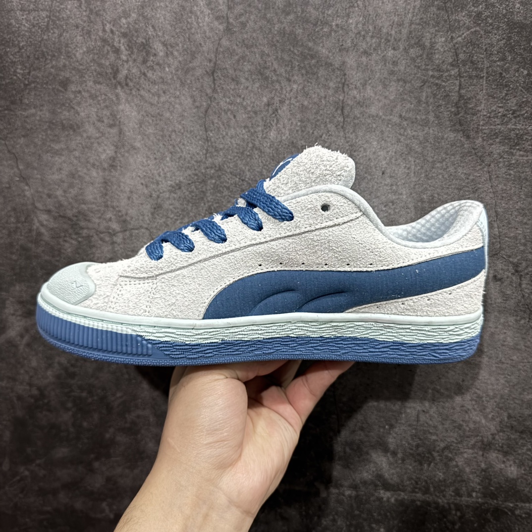 图片[2]-【公司级】Puma Suede XL Crush 彪马男女式运动板鞋 防滑耐磨百搭舒适时尚休闲鞋 PUMA Black-Shadow Gray复古单品彪马 时尚 舒适 防滑耐磨 低帮 板鞋 男女同款nn防滑耐磨 好穿不累脚面包鞋型 秋冬氛围感拉满！n上脚舒服！可可爱爱 一眼爱住。n建议尺码买大一码喔 尺码：36-45含半码 编码：MZ210230-莆田鞋批发中心