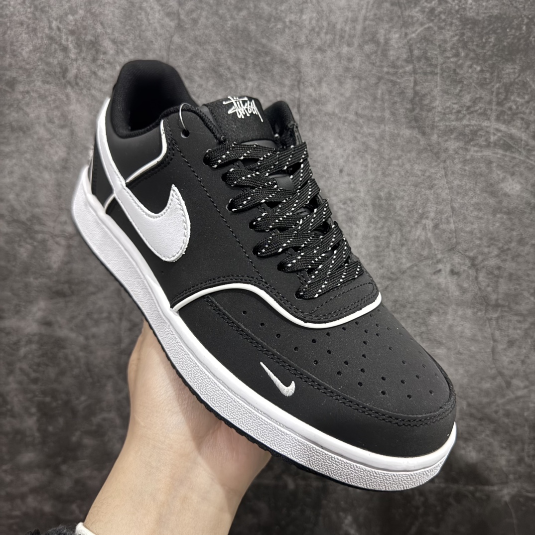 图片[3]-【定制版】Nike Court Vision Low 斯图西联名n休闲运动板鞋低帮百搭透气休闲运动板鞋，经典耐用的设计，兼顾舒适脚感和出众风范，演绎匠心之作。结构性的支撑贴合感结合复古篮球设计，塑就场外全明星风范官方货号: FD5188 113 尺码：36 36.5 37.5 38 38.5 39 40 40.5 41 42 42.5 43 44 44.5 45 编码：CC260280-莆田鞋批发中心