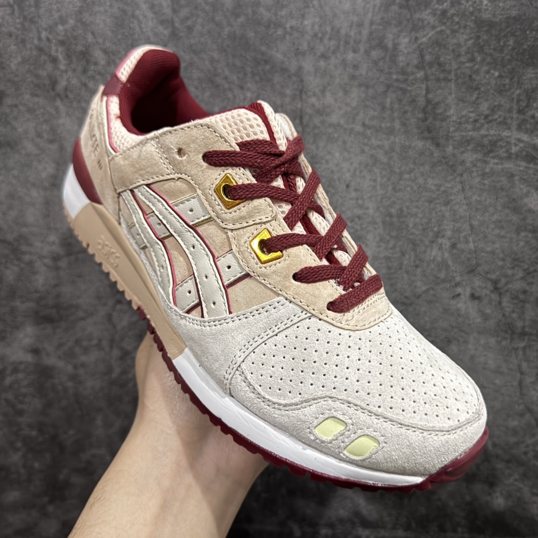 图片[3]-【纯原特价】Asics Gel-Lyte 3  反毛皮织物休闲跑步鞋GEL-LYTET™III OG运动鞋再次以其90年代初期的原始形状和结构出现n轮廓由三井茂之(Shigeyuki Mitsui)于1990年设计 结合了裂舌应用其最初灵感来自GEL-LD RACER™鞋n鞋在脚跟处采用其标志性的GEL™技术缓冲装置n可提高减震效果并提供持久的舒适感n 尺码: 36 36.5 37.5 38 38.5 39 40 40.5 41 42 42.5 43 44 44.5 45  编码：AM200210-莆田鞋批发中心