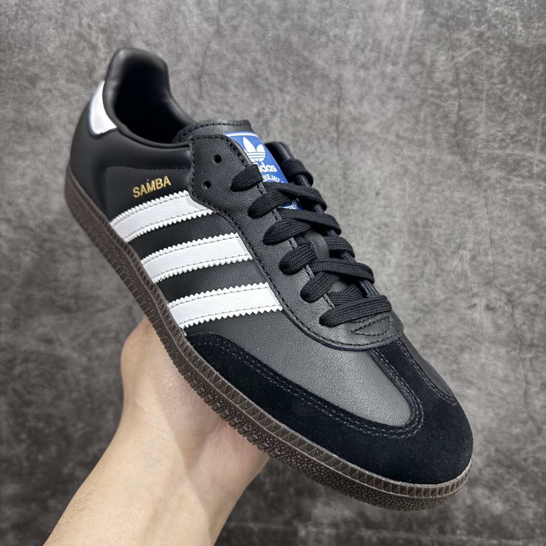 图片[3]-【GX原厂皮】Adidas Original Samba 黑白 B75807n真正原厂皮料！区别普通国产头层皮！n独家定制原厂高密度鞋带！n真正原出国外即正品的玩意！n放心冲刺！内卷市场！比质不比价！ 尺码：35.5-46 编码：XC23060-莆田鞋批发中心