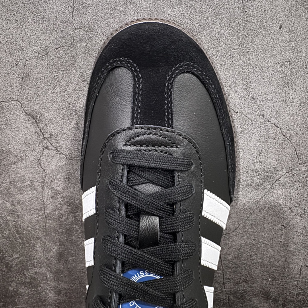 图片[5]-【GX原厂皮】Adidas Original Samba 黑白 B75807n真正原厂皮料！区别普通国产头层皮！n独家定制原厂高密度鞋带！n真正原出国外即正品的玩意！n放心冲刺！内卷市场！比质不比价！ 尺码：35.5-46 编码：XC23060-莆田鞋批发中心