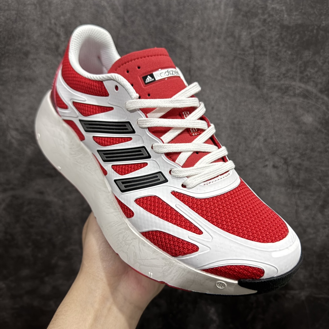 图片[3]-【G版纯原】Ad Adizero Aruku 阿迪全新缓震休闲跑鞋rn 纯原品质出货 目前市场最正确版本n正确暗花大底底纹 高弹泡棉材料原鞋开发数据 原楦打造完美鞋型 鞋面材料 卡色与原鞋一致 超高还原度 拒绝一眼假n新配色陆续开发出货中…n全新款式搭载丰沛的 Swirlfoam 泡棉厚底，采用时下流行的厚底设定，虽然不像顶级竞速跑鞋那般极致，但也将日常舒适和时尚颜值平衡到位。r 尺码：36 36.5 37 38 38.5 39 40 40.5 41 42 42.5 43 44 44.5 45  编码：SL250270-莆田鞋批发中心