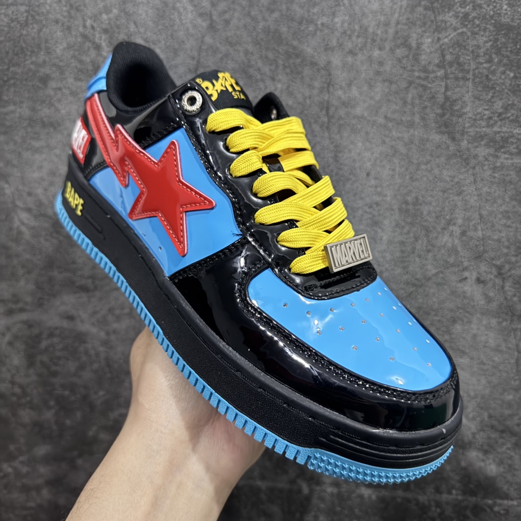 图片[3]-【纯原Y版】A BATHING APE STA  经典潮流 时尚板鞋 男女同款BAPE STA 是 Bape 旗下的一款运动鞋系列。BAPE STA 于 2002 年推出，该鞋款融合了 Bape 的品牌元素和风格，具有较高的辨识度。有各种丰富的颜色选择，满足不同消费者的喜好。Bape 作为著名的潮流品牌，BAPE STA 也带有浓厚的潮流感，受到许多潮流人士和明星的喜爱。对街头潮流文化产生了一定的影响。它不仅是一款运动鞋，更是潮流文化的一种象征。 尺码:36 36.5 37.5 38 38.5 40 40.5 41 42 42.5 43 44 44.5 45 46 编码：DF350370-莆田鞋批发中心