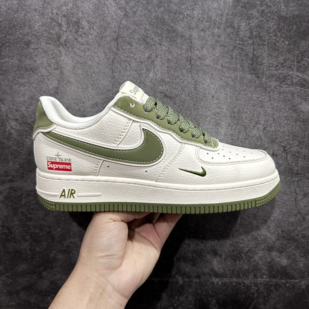 【公司级】Nike Air Force 1 Low 07 x Supreme 白绿小钩满天星n原楦头原纸板 打造纯正低帮空军版型 专注外贸渠道 全掌内置蜂窝气垫原盒配件 原厂中底钢印、拉帮完美官方货号：BB1616 301 Size：36 36.5 37.5 38 38.5 39 40 40.5 41 42 42.5 43 44 44.5 45 编码：HXS310320-莆田鞋批发中心