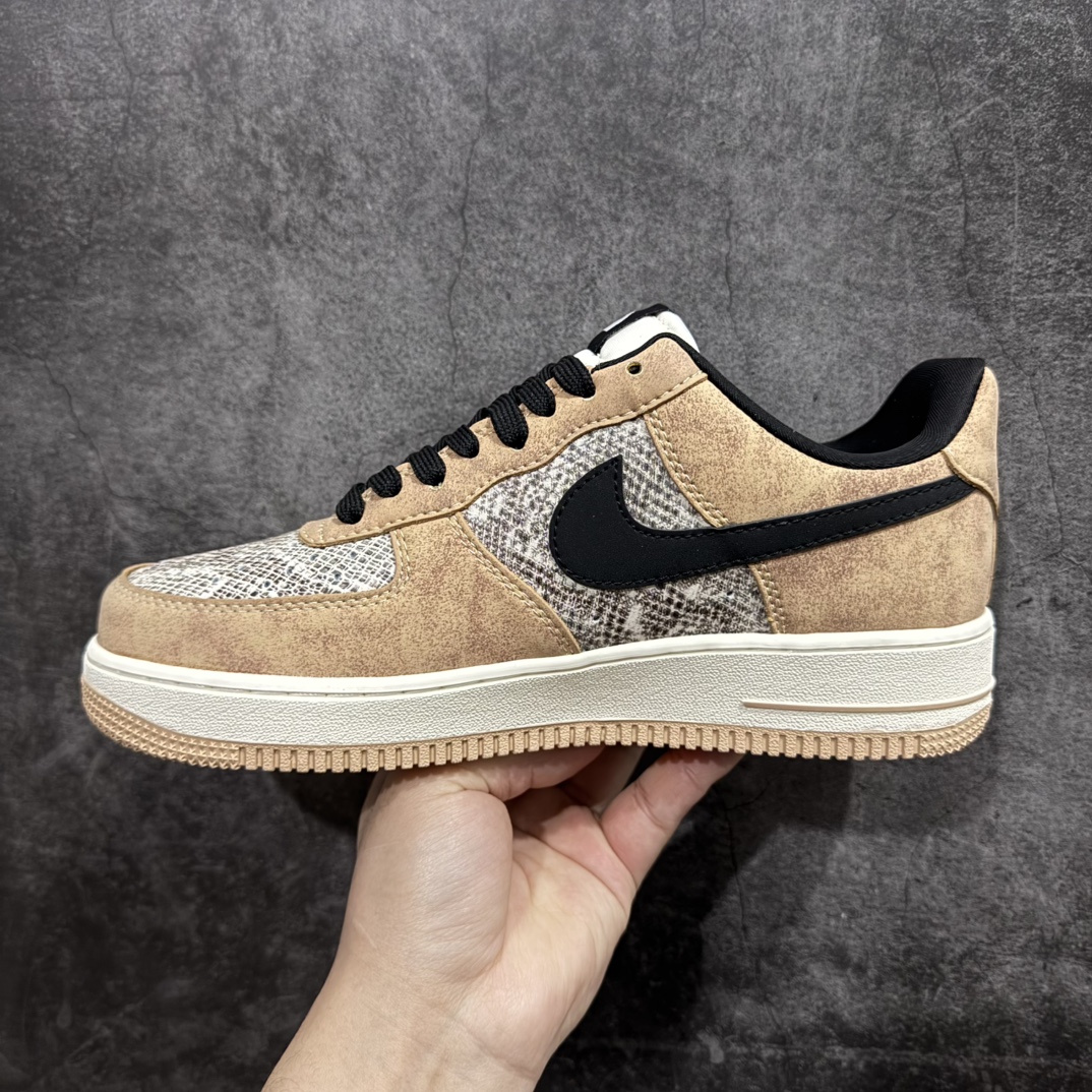 图片[2]-【定制版】Nk Air Force 1\’07 Low 北面联名-网纹棕 空军一号 低帮休闲板鞋 KK1988-031rn#原楦头原纸板 原装鞋盒 定制五金配件 内置全掌气垫 原厂鞋底 r 尺码：36 36.5 37.5 38 38.5 39 40 40.5 41 42 42.5 43 44 44.5 45 编码：HXS310320-莆田鞋批发中心