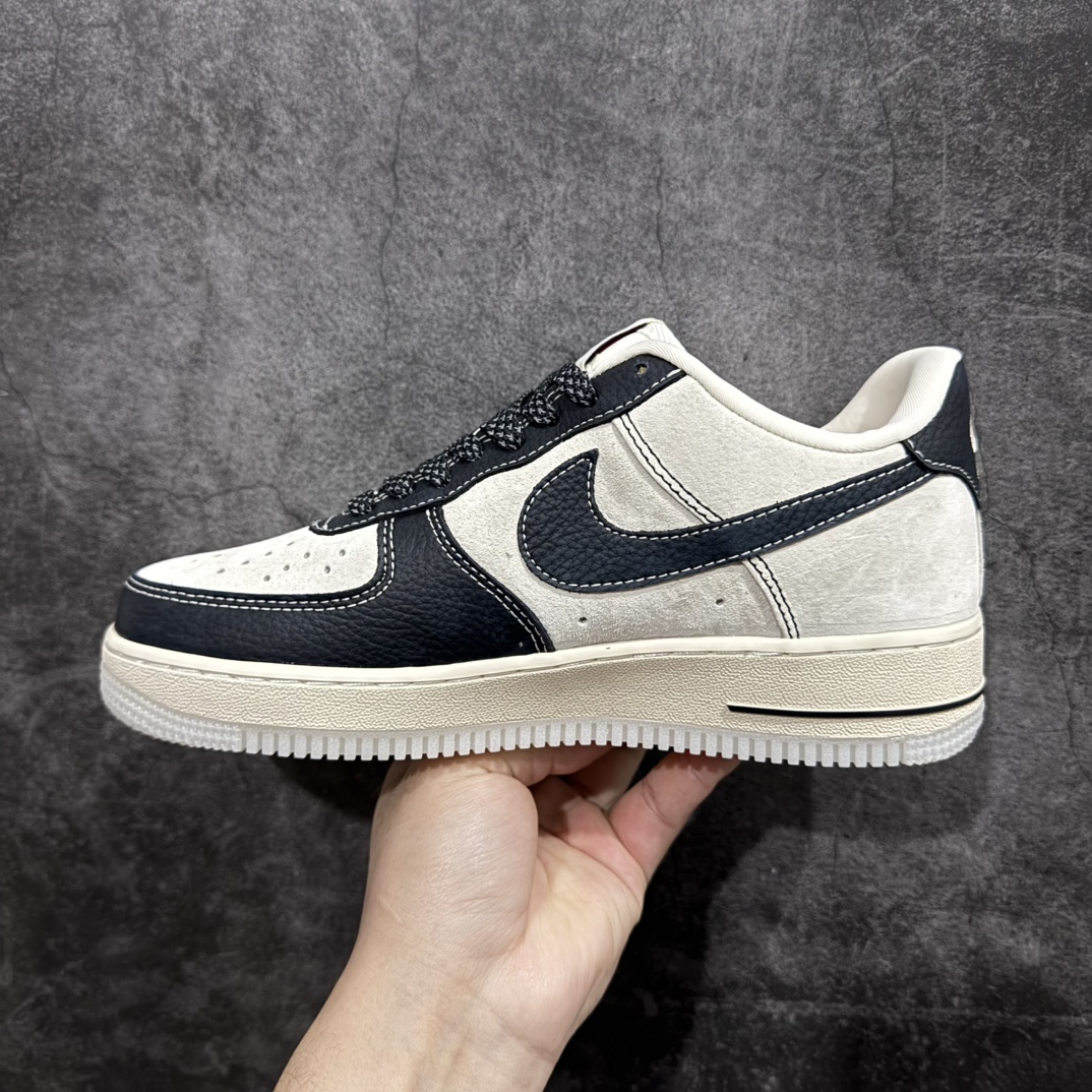 图片[2]-【定制版】Nk Air Force 1\’07 Low 蒙口联名-黑荔纹猪八 空军一号 低帮休闲板鞋 CH6336-514rn#原楦头原纸板 原装鞋盒 定制五金配件 内置全掌气垫 原厂鞋底 r 尺码：36 36.5 37.5 38 38.5 39 40 40.5 41 42 42.5 43 44 44.5 45  编码：HXS310320-莆田鞋批发中心