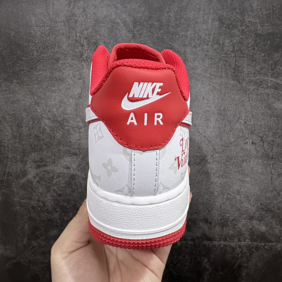 图片[4]-【福利版】NIke Air Force 1 \’07 Low “LV联名–红暗夜精灵”空军一号 低帮 运动鞋 休闲鞋 折边针车 工艺难度大 原楦头原纸板 原装鞋盒 定制五金配件 内置全掌气垫 原厂鞋底 货号：DR9868-100 Size：36 36.5 37.5 38 38.5 39 40 40.5 41 42 42.5 43 44 44.5 45 编码：YB200210-莆田鞋批发中心