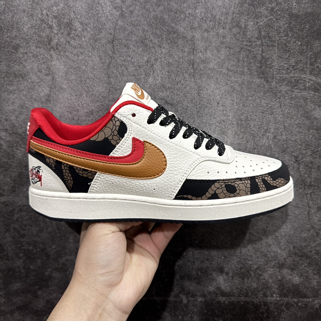 【定制版】Nike Court Vision Low x Louis Vuitton休闲运动板鞋 纯原版本n低帮百搭透气休闲运动板鞋，经典耐用的设计n兼顾舒适脚感和出众风范，演绎匠心之作n结构性的支撑贴合感结合复古篮球设计，塑就场外全明星风范官方货号: FD5188 128n码数：36 36.5 37.5 38 38.5 39 40 40.5 41 42 42.5 43 44 44.5 45 编码：CC260280-莆田鞋批发中心