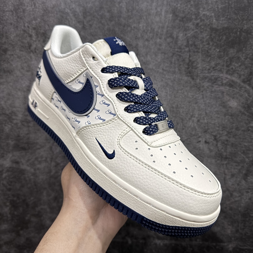 图片[3]-【定制版】Nike Air Force 1 Low 07 x Stussy 白蓝小钩满天星n原楦头原纸板 打造纯正低帮空军版型 专注外贸渠道 全掌内置蜂窝气垫原盒配件 原厂中底钢印、拉帮完美官方货号：XZ3328 568 Size：36 36.5 37.5 38 38.5 39 40 40.5 41 42 42.5 43 44 44.5 45 编码：HXS310320-莆田鞋批发中心