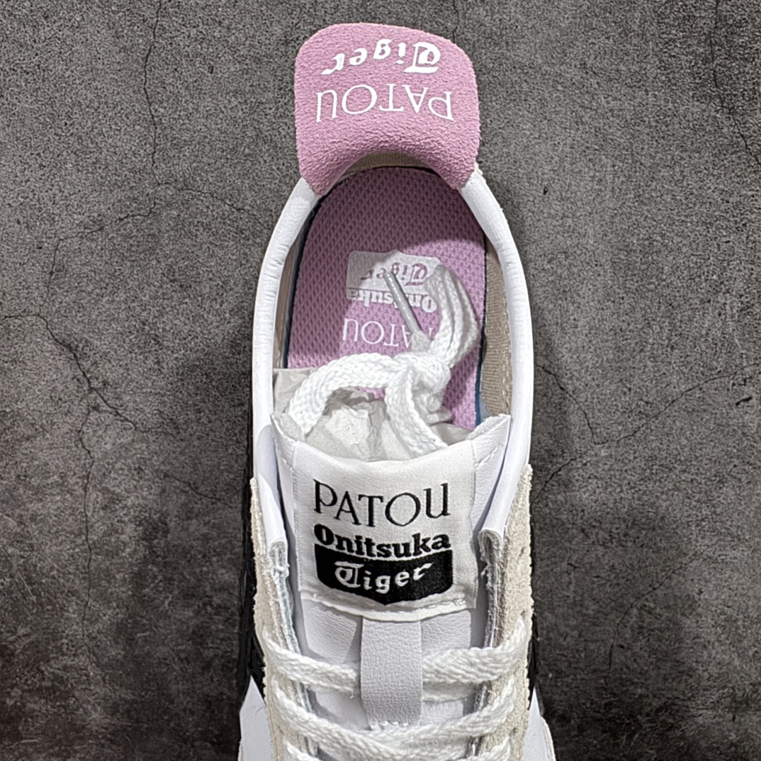 图片[8]-【公司级】Patou x Asics 鬼冢虎 Mexico 66 黑粉n印尼厂Oem原单材料 实拍上架n其余全部客供材料 淘宝B级代购店铺内供💯n四联官方吊牌 乳胶组合鞋垫、羊皮纸质中底 不用宰手买专柜 这里满足你👊🏼 货号：1183C380-001 Size：36-45    编码：FS210220-莆田鞋批发中心