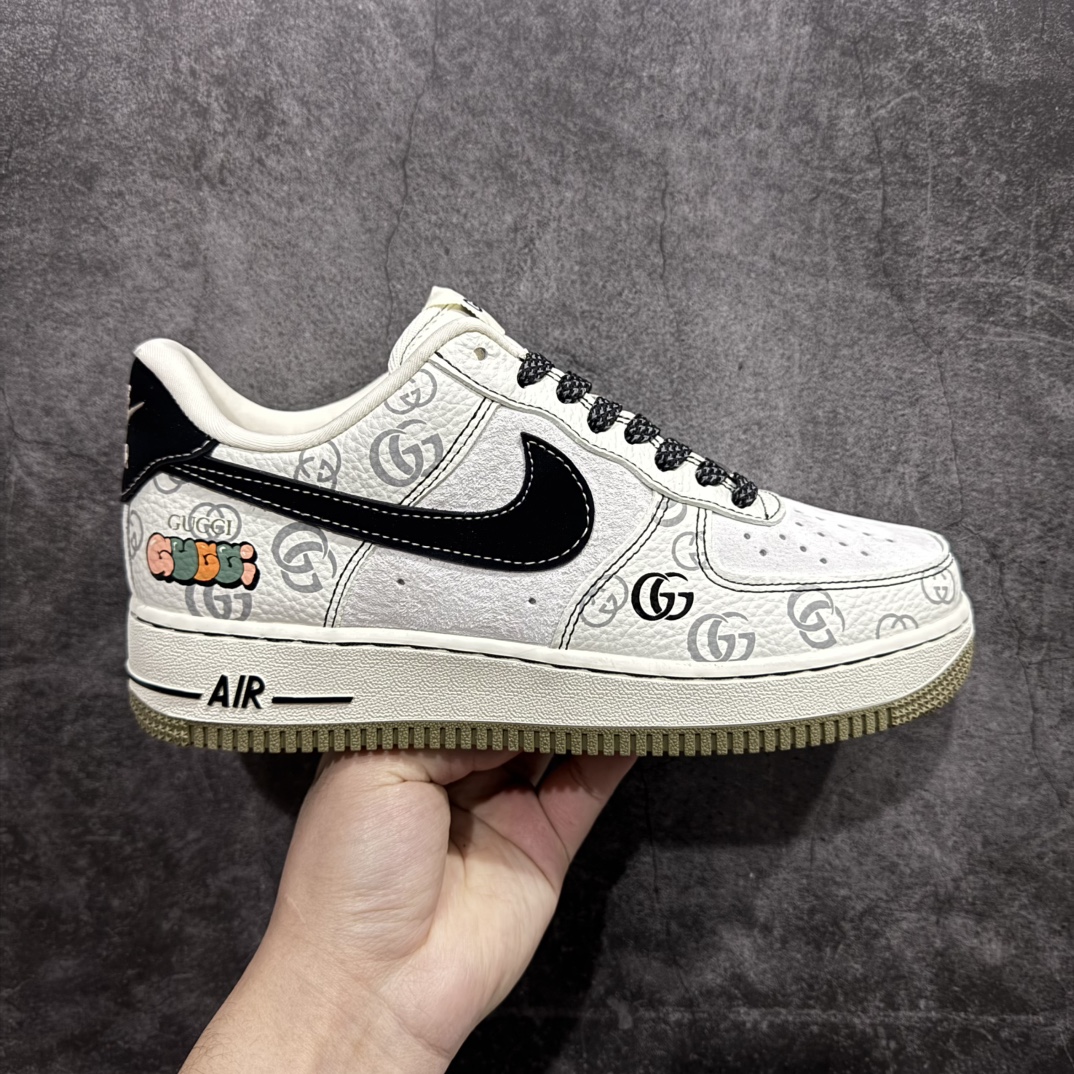 【定制版】Nk Air Force 1\’07 Low 古驰联名 经典花纹 空军一号 低帮休闲板鞋 CH6336-516rn#原楦头原纸板 原装鞋盒 定制五金配件 内置全掌气垫 原厂鞋底 r 尺码：36 36.5 37.5 38 38.5 39 40 40.5 41 42 42.5 43 44 44.5 45 编码：HXS310320-莆田鞋批发中心