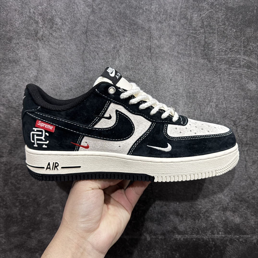 【公司级】Nk Air Force 1\’07 Low Supreme冠军联名 米黑小三勾 空军一号 低帮休闲板鞋 SJ6698-019rn#原楦头原纸板 原装鞋盒 定制五金配件 内置全掌气垫 原厂鞋底 r 尺码：36 36.5 37.5 38 38.5 39 40 40.5 41 42 42.5 43 44 44.5 45  编码：HXS310320-莆田鞋批发中心