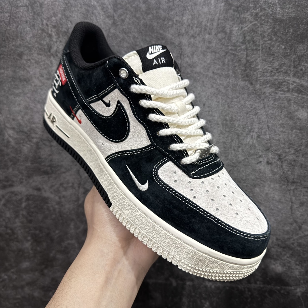 图片[3]-【公司级】Nk Air Force 1\’07 Low Supreme冠军联名 米黑小三勾 空军一号 低帮休闲板鞋 SJ6698-019rn#原楦头原纸板 原装鞋盒 定制五金配件 内置全掌气垫 原厂鞋底 r 尺码：36 36.5 37.5 38 38.5 39 40 40.5 41 42 42.5 43 44 44.5 45  编码：HXS310320-莆田鞋批发中心