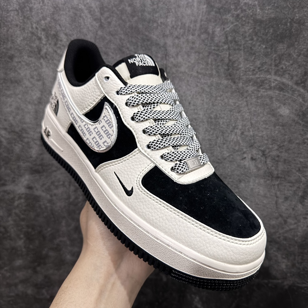 图片[3]-【定制版】Nike Air Force 1 Low 07 x The North Face x CDG 白黑小钩满天星n原楦头原纸板 打造纯正低帮空军版型 专注外贸渠道 全掌内置蜂窝气垫原盒配件 原厂中底钢印、拉帮完美官方货号：BB7518 013 Size：36 36.5 37.5 38 38.5 39 40 40.5 41 42 42.5 43 44 44.5 45 编码：HXS310320-莆田鞋批发中心