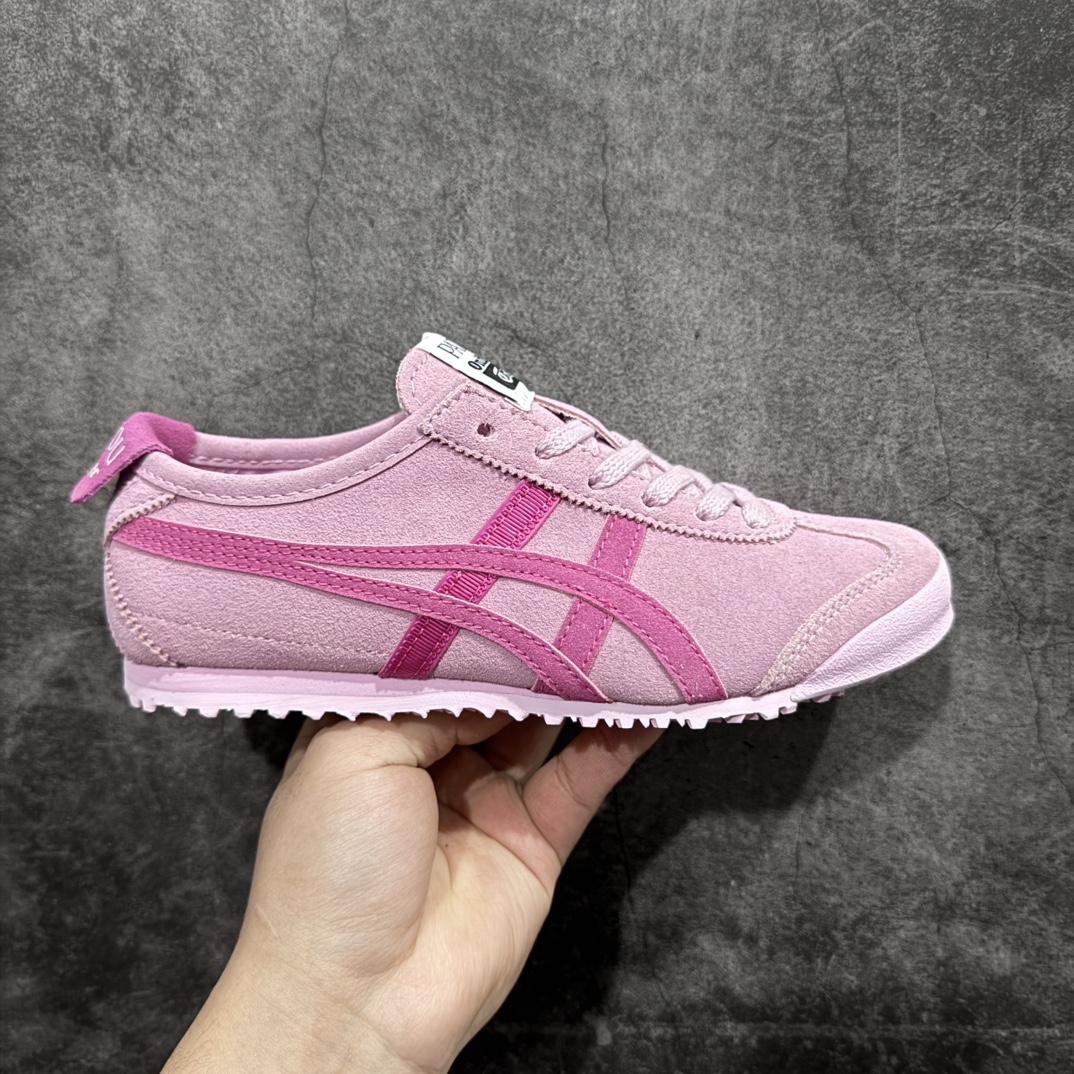 【公司级】Patou x Asics 鬼冢虎 Mexico 66 粉色n印尼厂Oem原单材料 实拍上架n其余全部客供材料 淘宝B级代购店铺内供💯n四联官方吊牌 乳胶组合鞋垫、羊皮纸质中底 不用宰手买专柜 这里满足你👊🏼 货号：1183C380-001 Size：36-40  编码：FS210220-莆田鞋批发中心