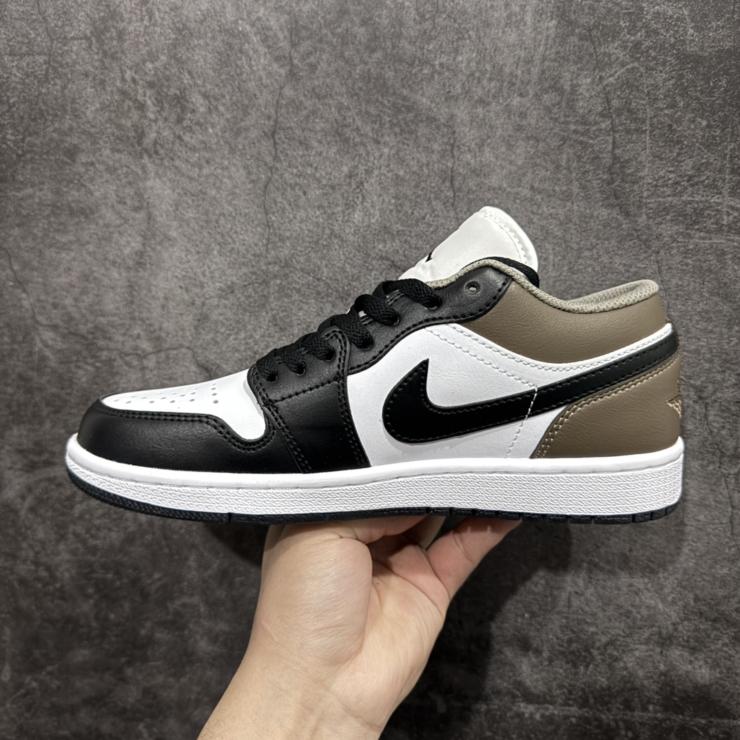 图片[2]-【K版】Air Jordan AJ1 Low 低帮黑白棕 553558-152n全新流水线出品 DT版本唯一平替选择 市场第二梯队最强版 全部原鞋开发 原楦原纸板开发 全鞋电脑针车 原厂内置全掌气垫 原盒内在原标 唯一Zp原版鞋带绑法 免检产品 全新2022版型 全头层皮料 完美零毛边处理 原厂配置全掌气垫 价格定位良心SIZE：36 36.5 37.5 38 38.5 39 40 40.5 41 42 42.5 43 44 44.5 45 46  编码：LJ210250-莆田鞋批发中心