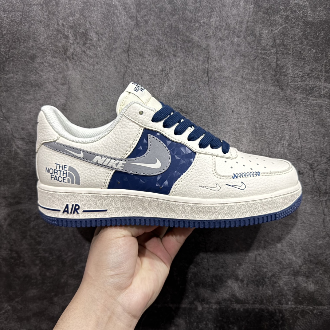 【定制版】Nk Air Force 1\’07 Low 北面联名 米白蓝钻 空军一号 低帮休闲板鞋 DM6688-001rn#原楦头原纸板 原装鞋盒 定制五金配件 内置全掌气垫 原厂鞋底 r 尺码：36 36.5 37.5 38 38.5 39 40 40.5 41 42 42.5 43 44 44.5 45  编码：HXS310320-莆田鞋批发中心