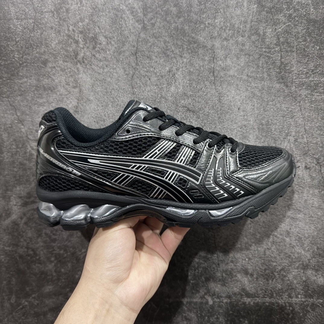 【PB纯原】Asics Gel-Kayano K14 亚瑟士系列复古舒适织物合成革减震防滑耐磨低帮休闲跑步鞋n纯原品质 市场第一梯队顶级版本原装纸板楦头开发 独家私模五层组合大底原厂定制缓震硅胶加持 原盒原配 官方四联吊牌 一比一同步原鞋工艺和用料 鞋面原厂“三明治”多层网布 区别其他同价版本 鞋垫采用原厂OrthoLite欧索莱材质 非普通海玻璃鞋垫 后跟一样采用了GEL缓震胶 整体系列设计非常的科技感 锻炼跑步的同时让你一样时尚百搭  尺码：36 37 37.5 38 39 39.5 40 40.5 41.5 42 42.5 43.5 44 44.5 45 编码：KJ270290-莆田鞋批发中心