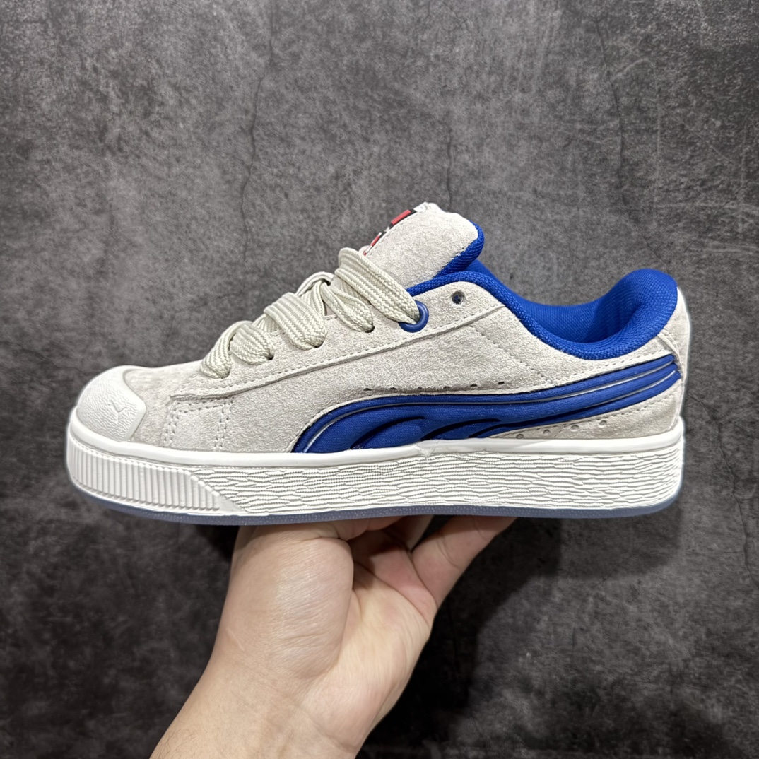 图片[2]-【公司级】Puma Suede XL Crush 彪马男女式运动板鞋 防滑耐磨百搭舒适时尚休闲鞋 PUMA Black-Shadow Gray复古单品彪马 时尚 舒适 防滑耐磨 低帮 板鞋 男女同款 399671 01nn防滑耐磨 好穿不累脚面包鞋型 秋冬氛围感拉满！n上脚舒服！可可爱爱 一眼爱住。n建议尺码买大一码喔 尺码：36-45含半码 编码：WE210230-莆田鞋批发中心