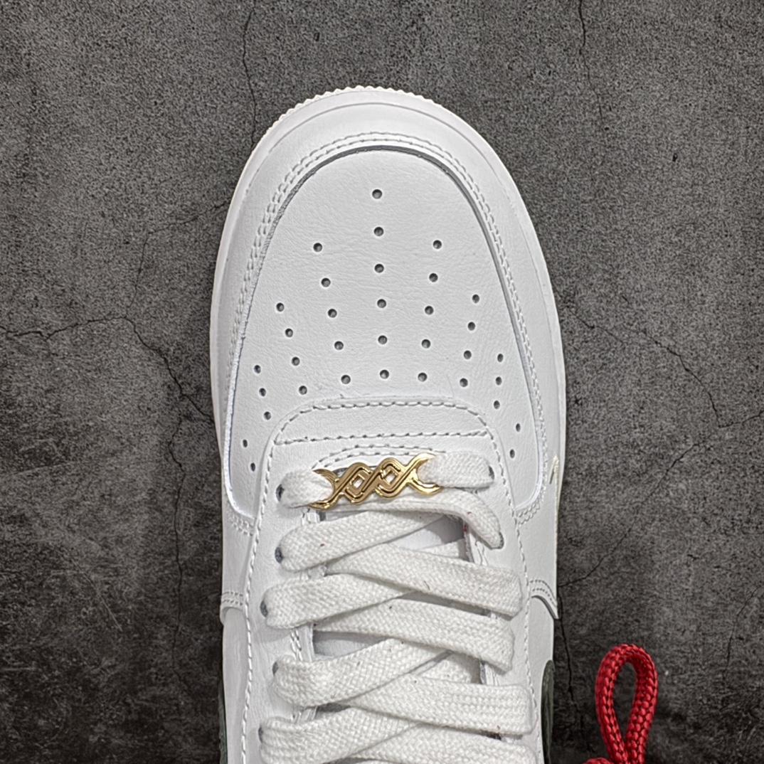 图片[4]-【公司级】Nike Air Force 1 Low 07 \”Year of the Snake\” 蛇年限定 白绿n原楦头原纸板 打造纯正低帮空军版型 专注外贸渠道 全掌内置蜂窝气垫原盒配件 原厂中底钢印、拉帮完美官方货号：HV5979 130 Size：36 36.5 37.5 38 38.5 39 40 40.5 41 42 42.5 43 44 44.5 45 编码：CC230240-莆田鞋批发中心