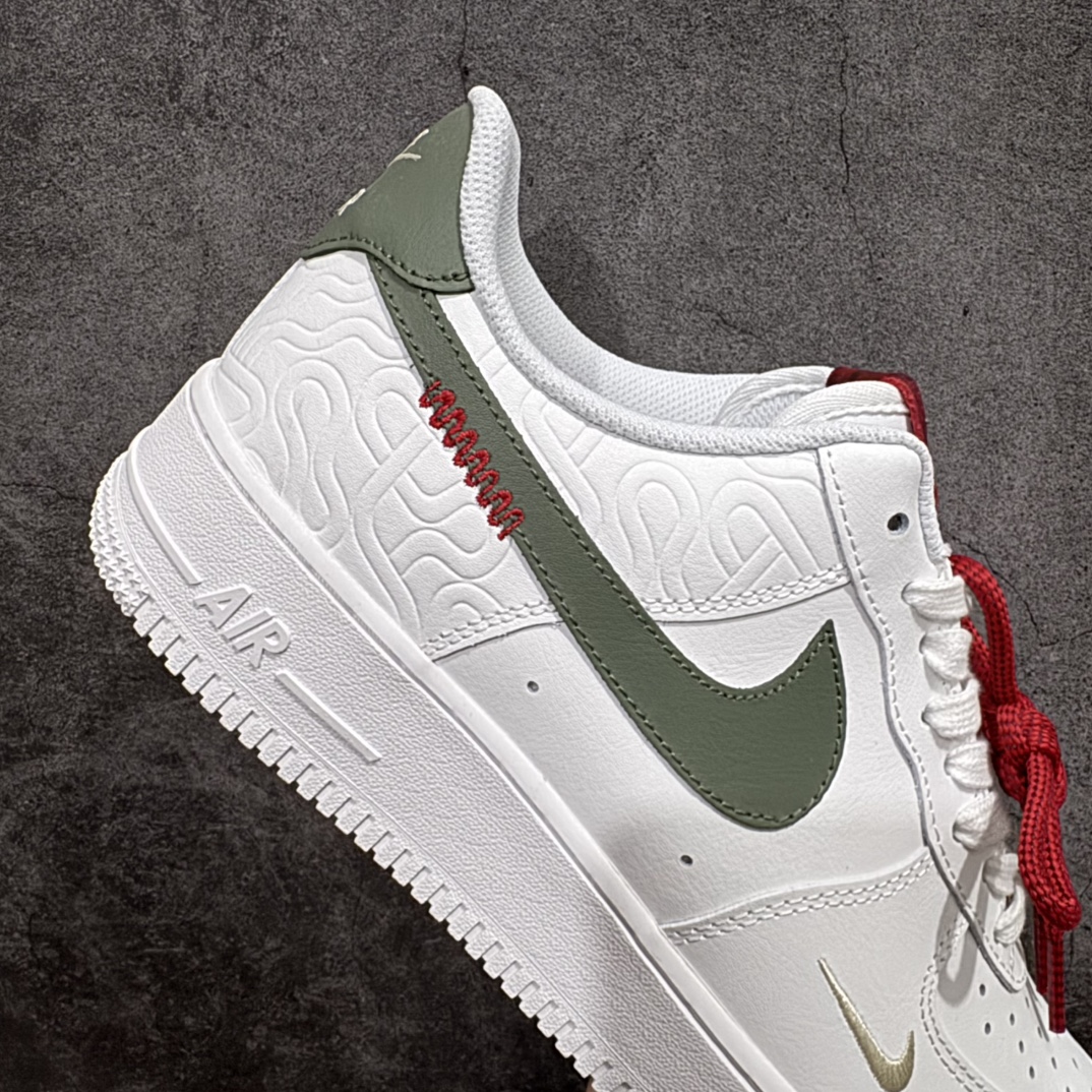 图片[6]-【公司级】Nike Air Force 1 Low 07 \”Year of the Snake\” 蛇年限定 白绿n原楦头原纸板 打造纯正低帮空军版型 专注外贸渠道 全掌内置蜂窝气垫原盒配件 原厂中底钢印、拉帮完美官方货号：HV5979 130 Size：36 36.5 37.5 38 38.5 39 40 40.5 41 42 42.5 43 44 44.5 45 编码：CC230240-莆田鞋批发中心