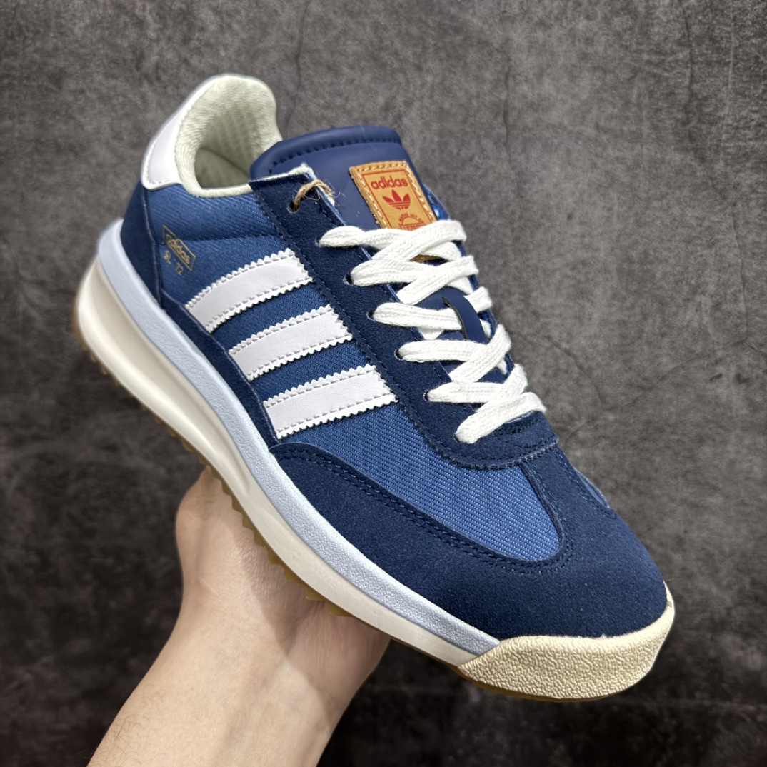 图片[3]-【公司级】Adidas originals SL 72 RTNr超轻便透气复古慢跑鞋rn鞋头的设计饱满圆润 r鞋面是翻毛皮和尼龙材质结合 上脚舒适柔软r橡胶大底非常耐磨防滑 包裹性很好 整体纤长r 货号：JH2506r 尺码：36 36.5 37.5 38 38.5 39 40 40.5 41 42 42.5 43 44 44.5 45 编码：WE200210-莆田鞋批发中心