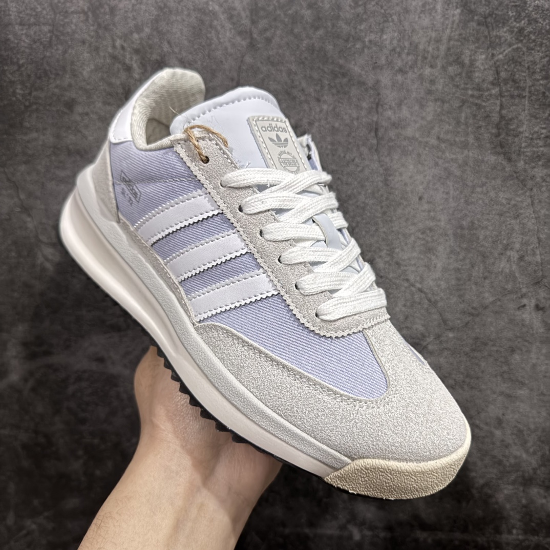 图片[3]-【公司级】Adidas originals SL 72 RTNr超轻便透气复古慢跑鞋rn鞋头的设计饱满圆润 r鞋面是翻毛皮和尼龙材质结合 上脚舒适柔软r橡胶大底非常耐磨防滑 包裹性很好 整体纤长r 货号：JI2505r 尺码：36 36.5 37.5 38 38.5 39 40 40.5 41 42 42.5 43 44 44.5 45 编码：WE200210-莆田鞋批发中心