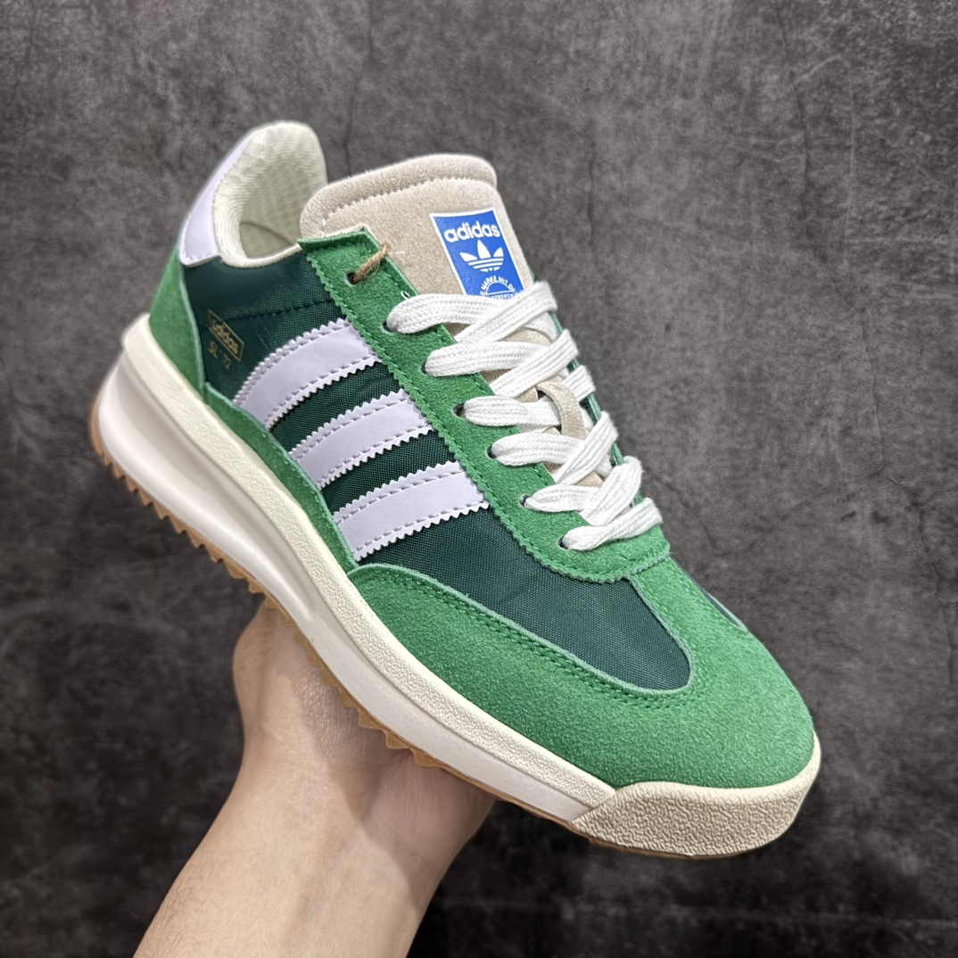 图片[3]-【公司级】Adidas originals SL 72 RTNr超轻便透气复古慢跑鞋rn鞋头的设计饱满圆润 r鞋面是翻毛皮和尼龙材质结合 上脚舒适柔软r橡胶大底非常耐磨防滑 包裹性很好 整体纤长r 货号：IH7993r 尺码：36 36.5 37.5 38 38.5 39 40 40.5 41 42 42.5 43 44 44.5 45 编码：WE200210-莆田鞋批发中心