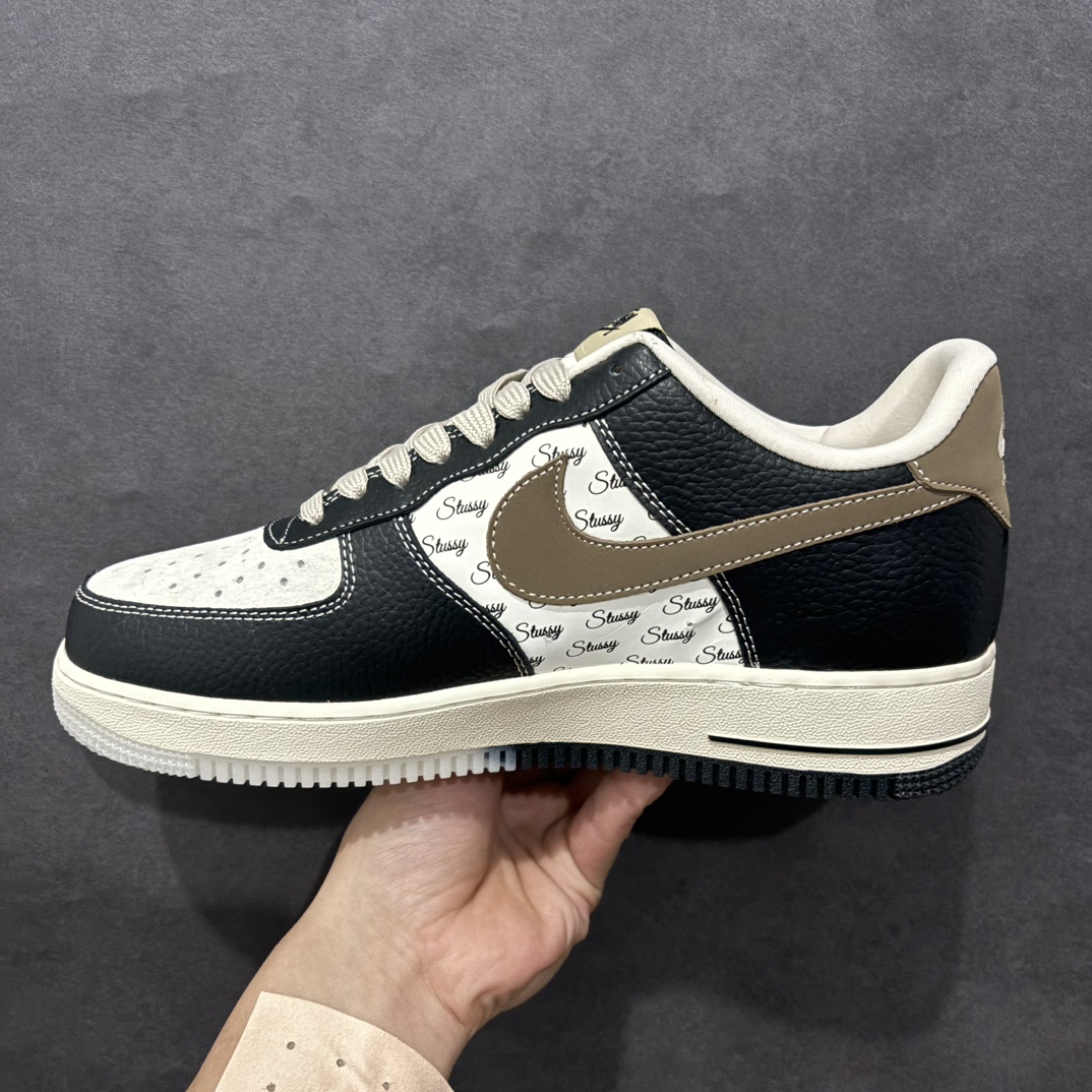 图片[2]-【公司级】Nk Air Force 1\’07 Low 斯图西联名 黑荔纹双拼底 空军一号低帮休闲板鞋 CH6336-519rn#原楦头原纸板 原装鞋盒 定制五金配件 内置全掌气垫 原厂鞋底 r 尺码：36 36.5 37.5 38 38.5 39 40 40.5 41 42 42.5 43 44 44.5 45  编码：HXS310320-莆田鞋批发中心