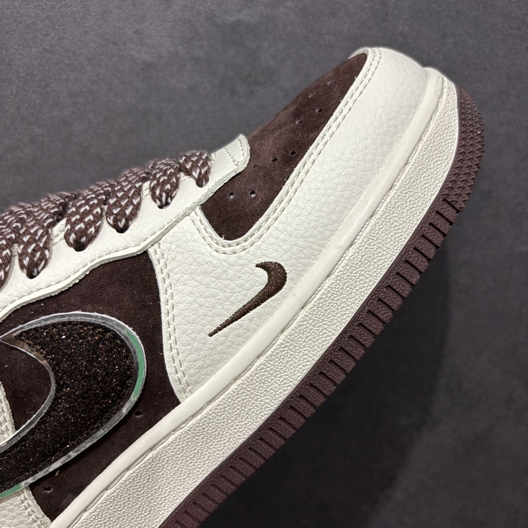 图片[5]-【定制版】Nike Air Force 1 Low 07 x The North Face 白棕小钩满天星n原楦头原纸板 打造纯正低帮空军版型 专注外贸渠道 全掌内置蜂窝气垫原盒配件 原厂中底钢印、拉帮完美官方货号：QY6818 526 Size：36 36.5 37.5 38 38.5 39 40 40.5 41 42 42.5 43 44 44.5 45 编码：HXS280300-莆田鞋批发中心